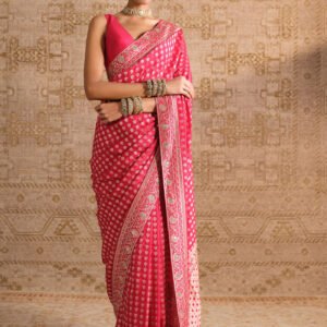 Arsheya Handwoven Benarasi Silk Saree - Red ₹120,000 MRP Inclusive of all taxes